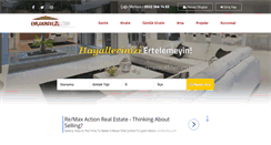 Desktop Screenshot of emlakhavuzu.com